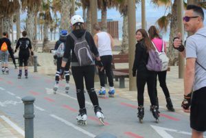 Curso patinaje Alicante energy Playa de san juan 